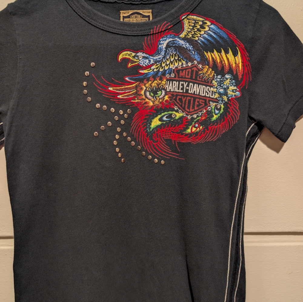 Harley-Davidson Kids Tee with Eagle Graphic